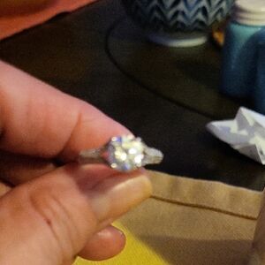 Simulated Diamond Ring Size 9